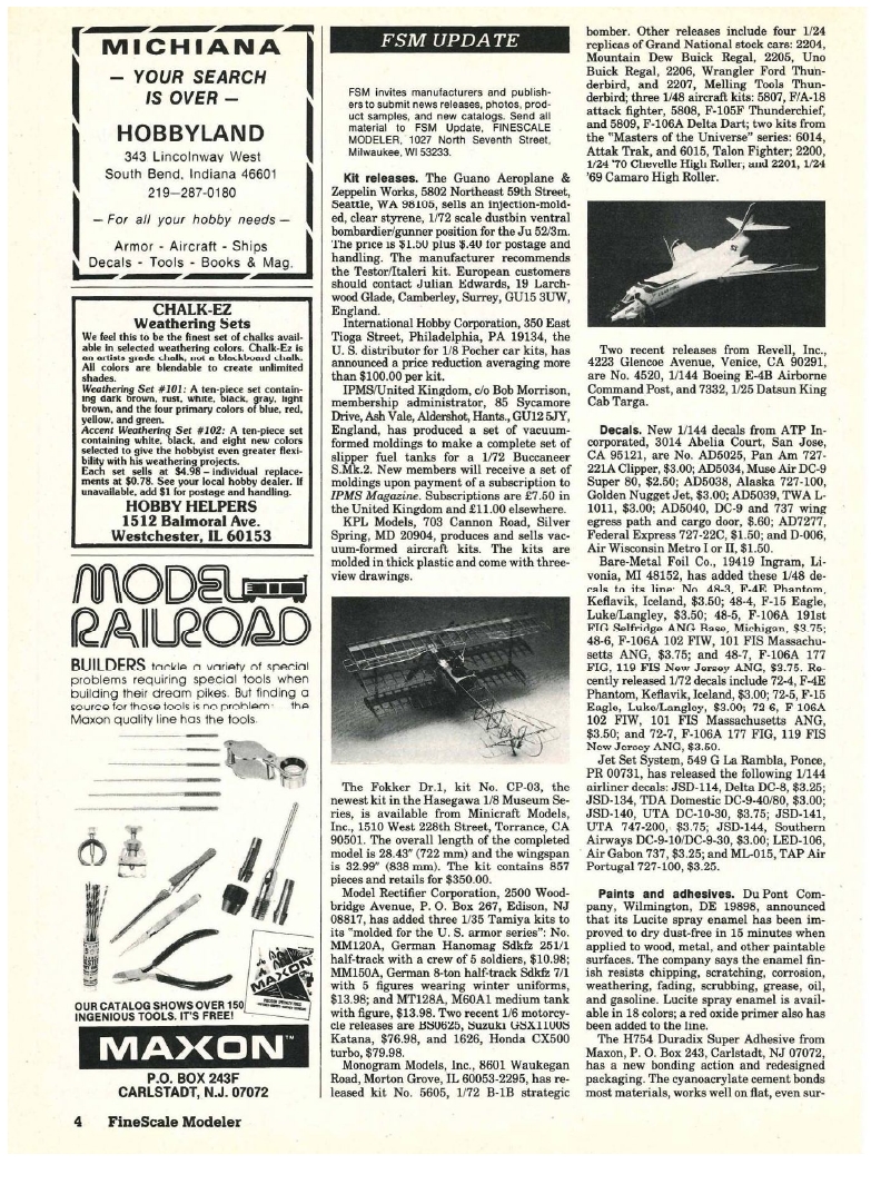 FineScale Modeler 1983-Fall (Vol02-01)